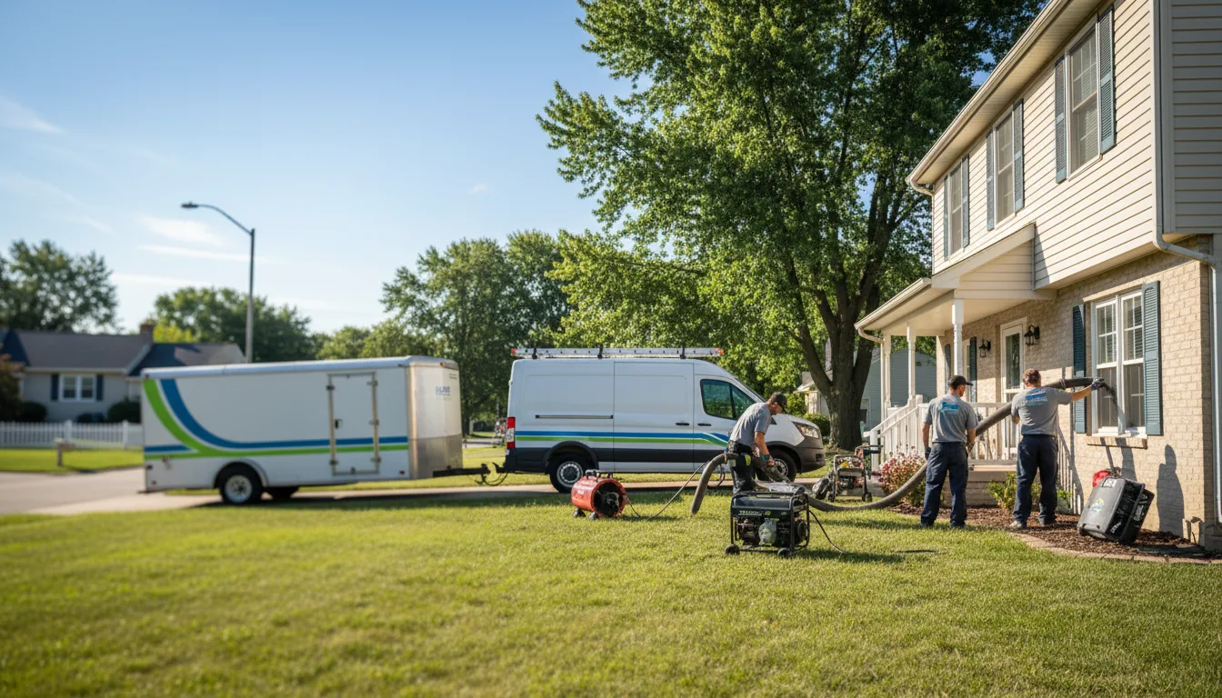Flooded Basement Restoration And Cleanup With Repair in Sebring, OH near me